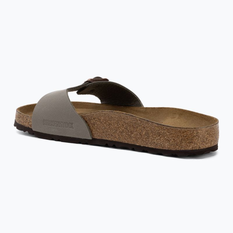 Women's sandals BIRKENSTOCK Madrid Birkibuc Regular stone 3