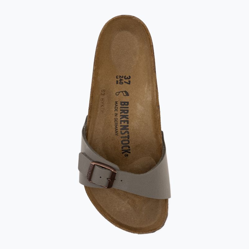 Women's sandals BIRKENSTOCK Madrid Birkibuc Regular stone 4
