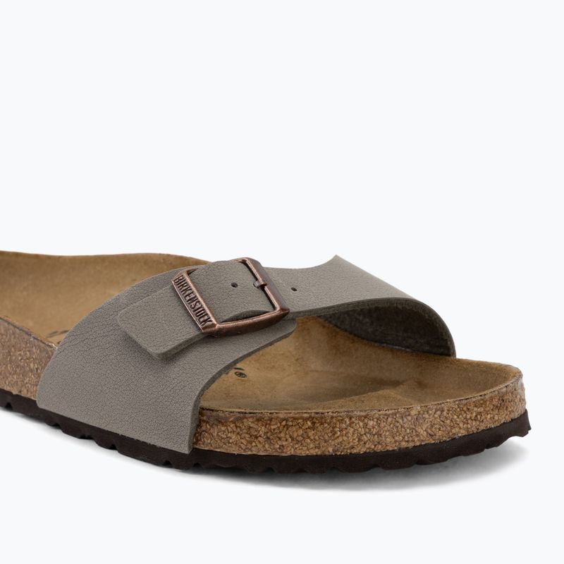 Women's sandals BIRKENSTOCK Madrid Birkibuc Regular stone 7