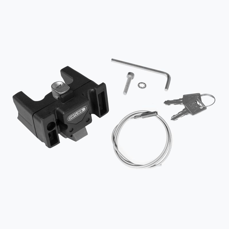 ORTLIEB Ultimate6/Up-Town/Basil Bags Mounting Set For Standard Bike black O-E185
