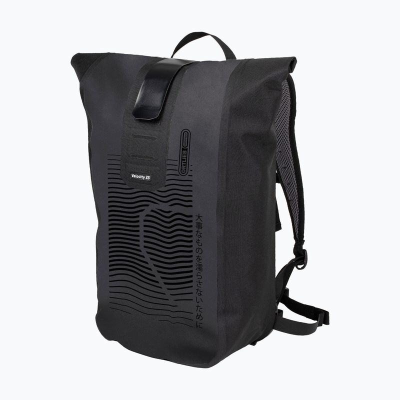 ORTLIEB Velocity Design Aqua 23 l bicycle backpack black R4064 2