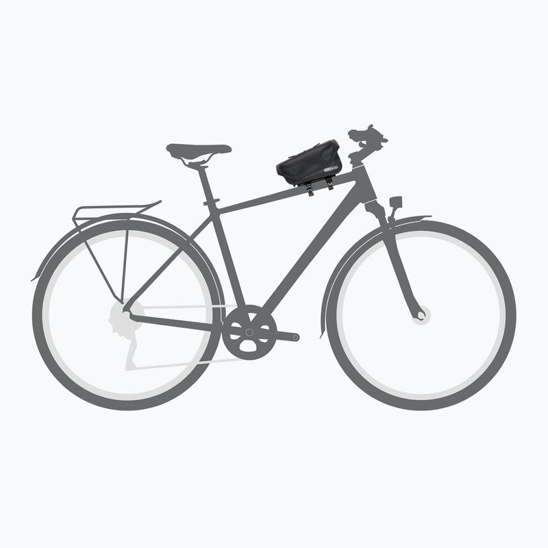 ORTLIEB Toptube-Bag with phone holder 1.5 l black 12