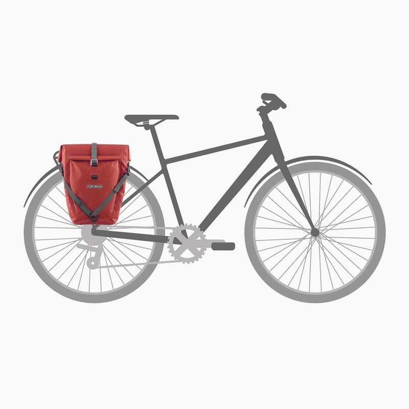 ORTLIEB Back-Roller Plus 23 l dark chilli bike pannier 8