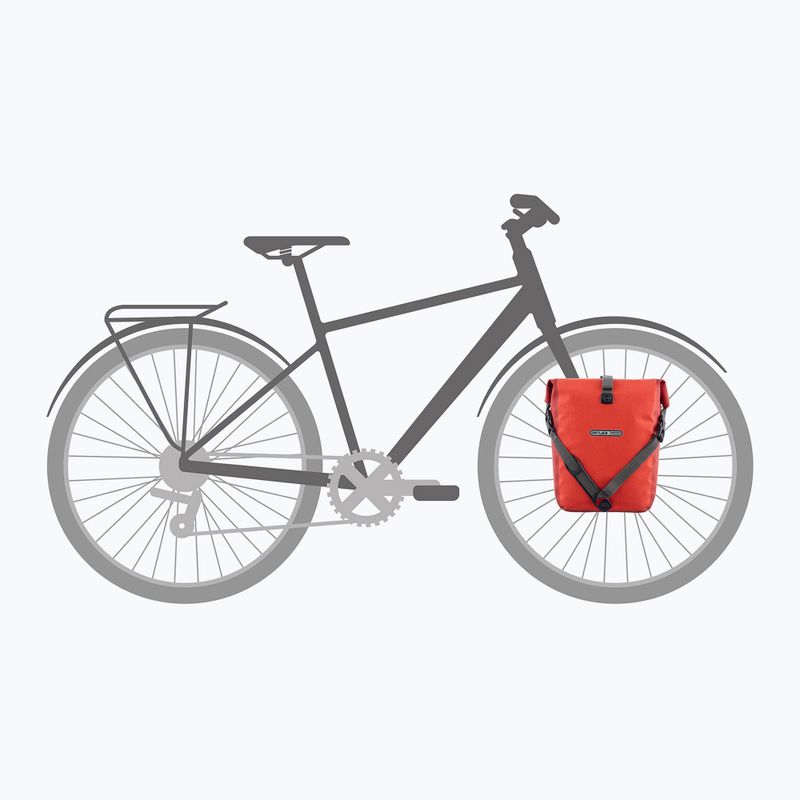 ORTLIEB Sport-Roller Plus 14.5 l salsa/dark chilli bike pannier 8
