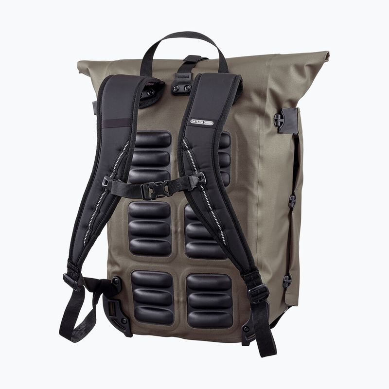 Cycling backpack ORTLIEB Vario QL2.1 26 l dark sand 4