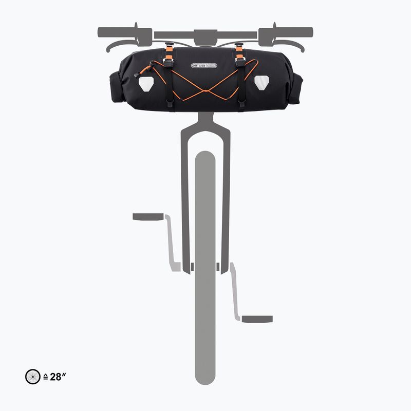 Bicycle handlebar bag ORTLIEB Handlebar-Pack Flex 15 l black matte 7