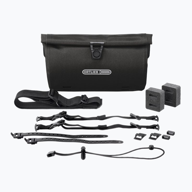 Bicycle handlebar bag ORTLIEB Velo-Sling 3 l black