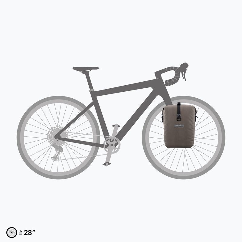 ORTLIEB Bike Packing Gravel-Pack QL3 14.5 l dark sand bicycle pannier 7