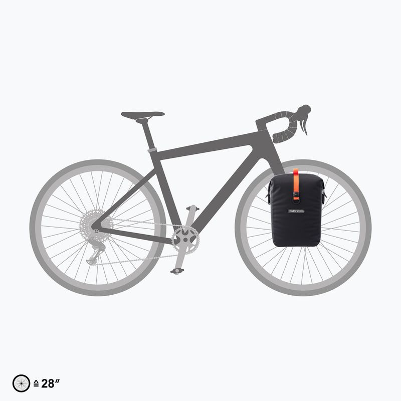 ORTLIEB Bike Packing Gravel-Pack QL3 14.5 l black matte bicycle pannier 7