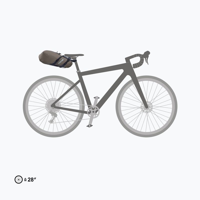 Bike under-saddle bag ORTLIEB Seat-Pack QR 7,5 l dark sand 8