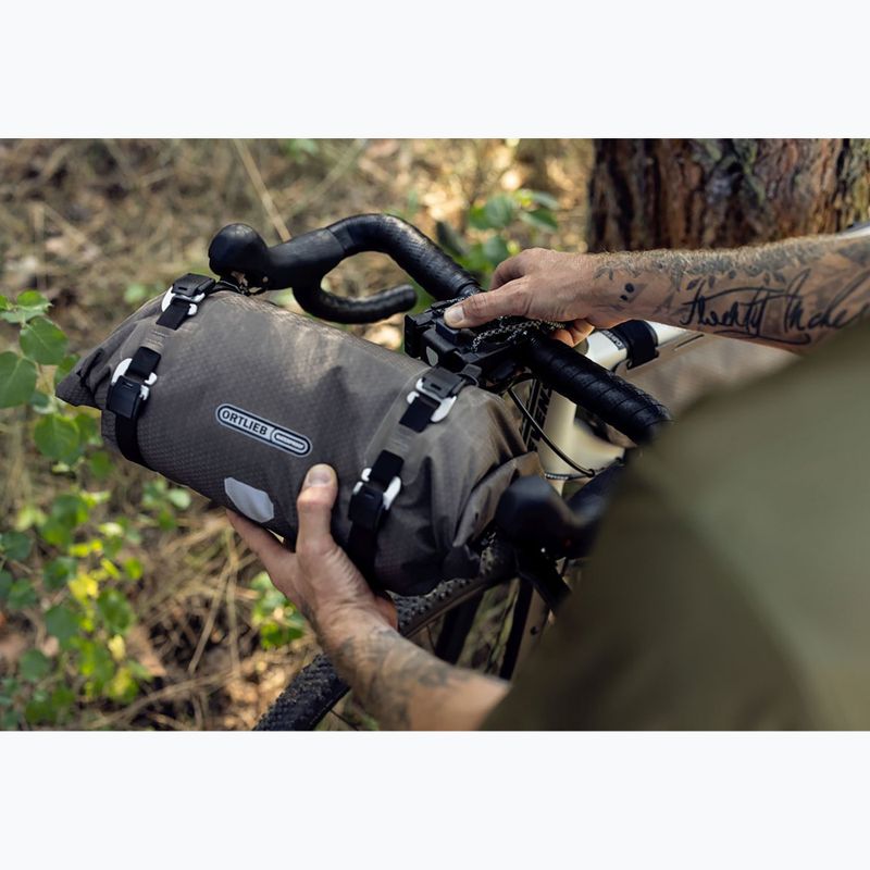 Handlebar bag ORTLIEB Handlebar-Pack Flex 9 l dark sand 10