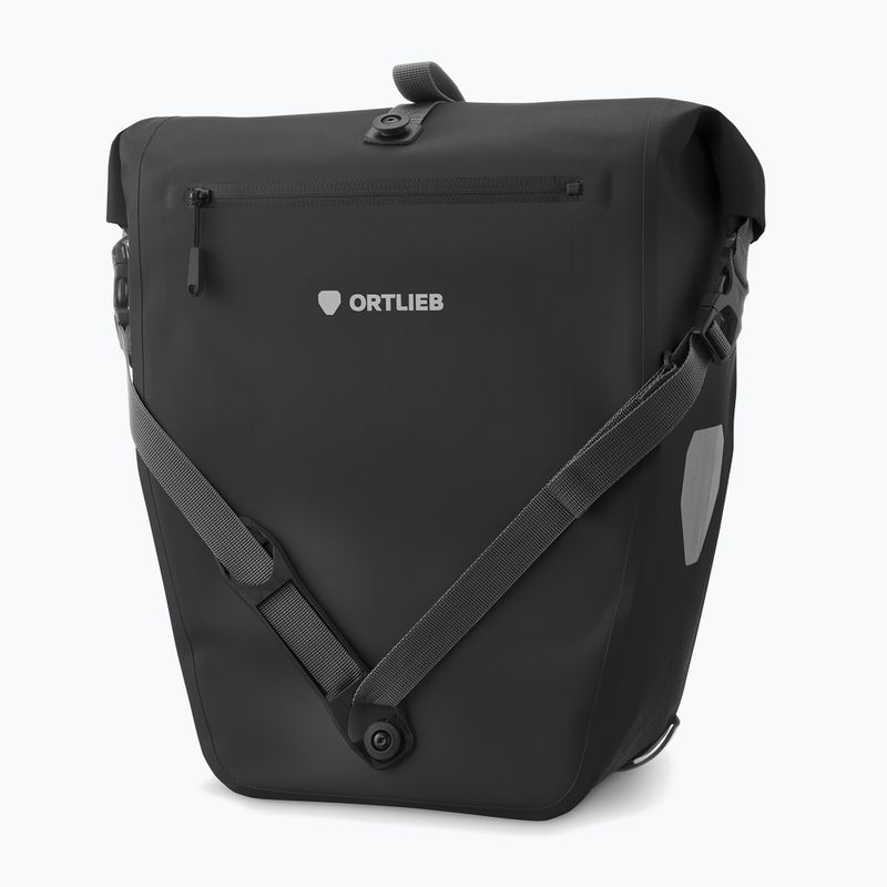 Bike pannier Ortlieb Tylna Back-Roller Zip-Pocket Tidura Strong QL2.2 20L black 2