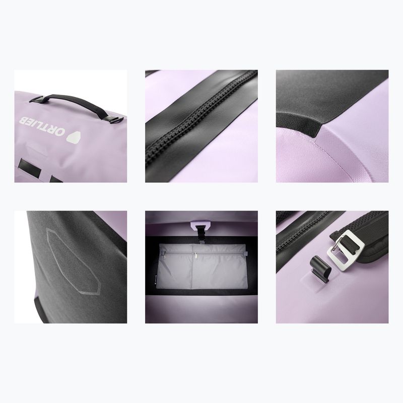 ORTLIEB Duffle Zip Tidura Strong 60 l lavender travel bag 9