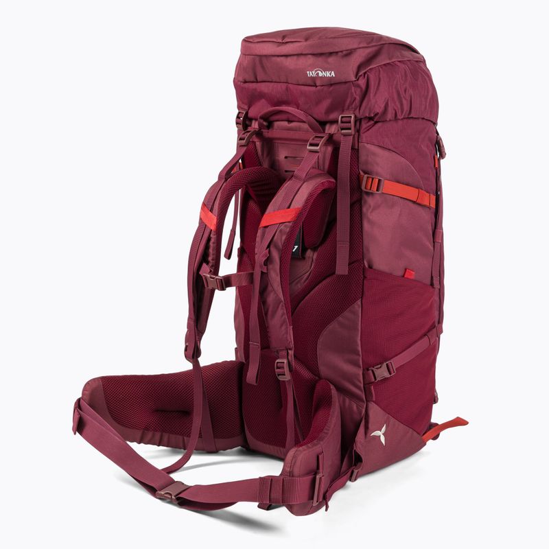 Tatonka Noras 55+10 l women's trekking backpack maroon 1324.047 3