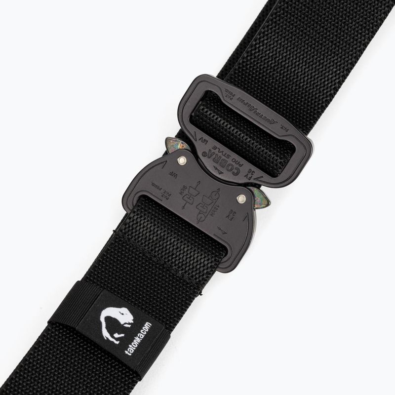 Tatonka Quick Release Stretch trouser belt 38mm dark grey 2857.021 2