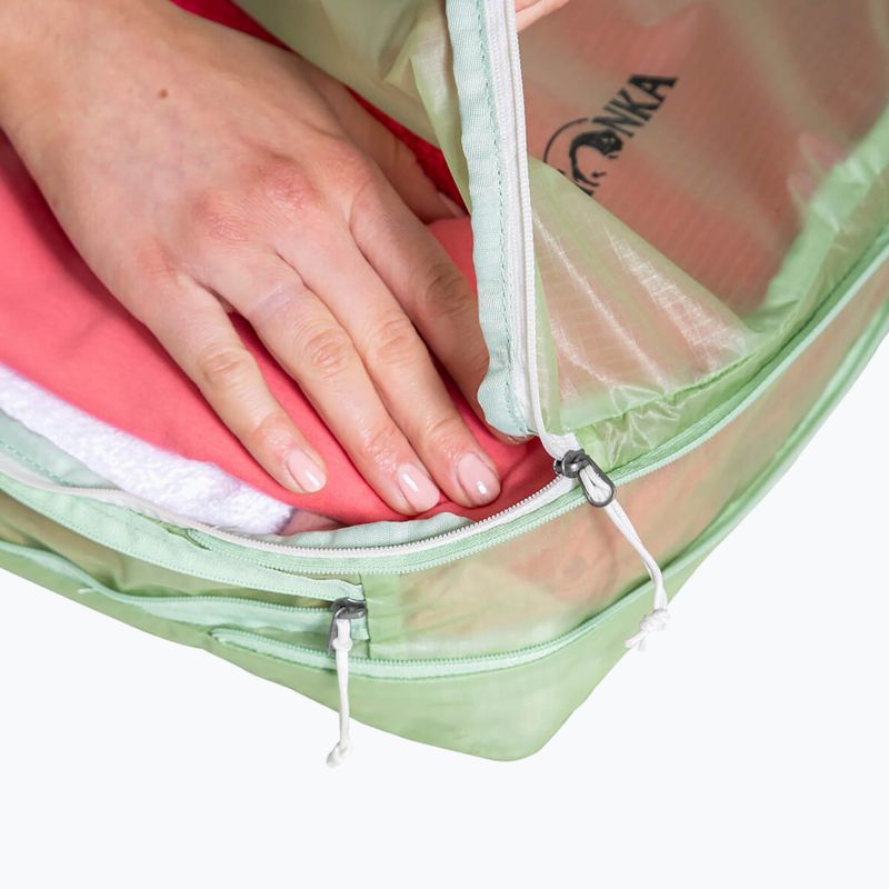 Travel organiser Tatonka SQZY Compression Pouch 10 l lighter green 6