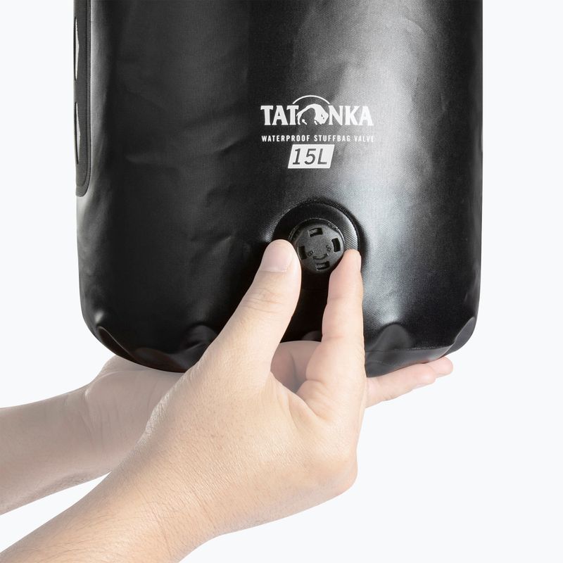 Tatonka WP Waterproof Stuffbag Valve 15 l black 7