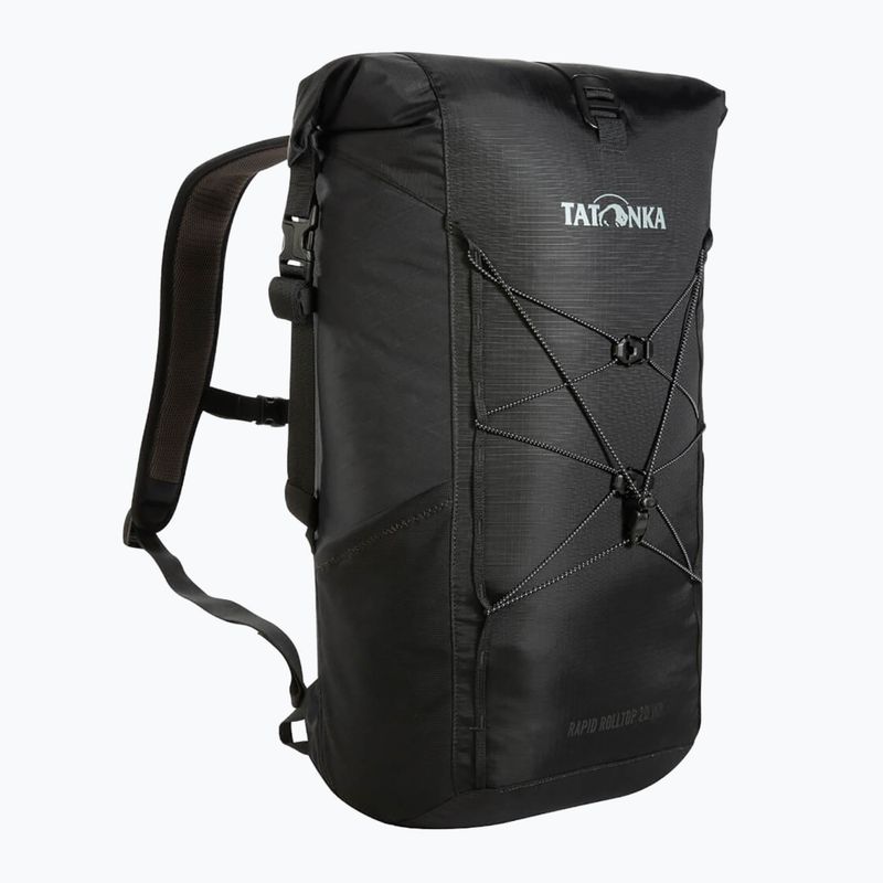 Hiking backpack Tatonka Rapid Rolltop 20 black 2