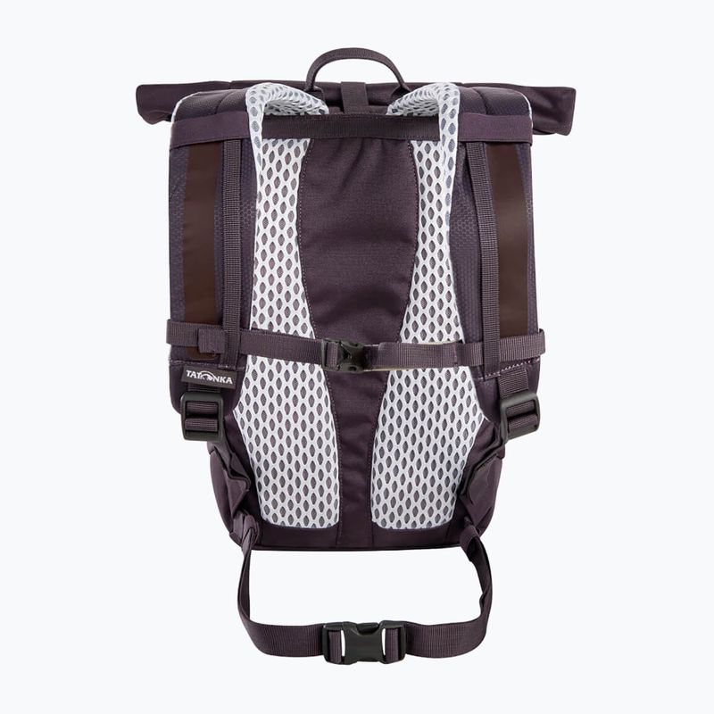 Children's urban backpack Tatonka Rolltop Pack 14 l midnight plum 3