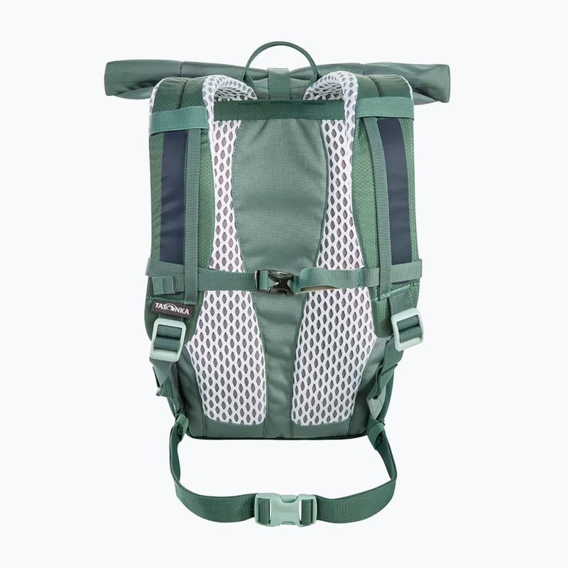 Children's urban backpack Tatonka Rolltop Pack 14 l sage green 3