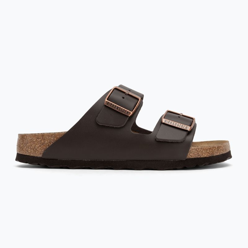BIRKENSTOCK Arizona NL Narrow dark brown flip-flops 2