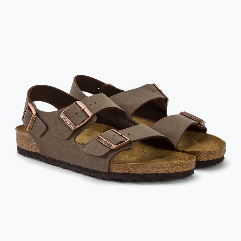 BIRKENSTOCK Milano BFBC Regular mocha sandals 5