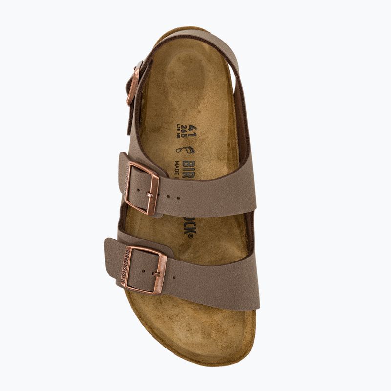 BIRKENSTOCK Milano BFBC Regular mocha sandals 7