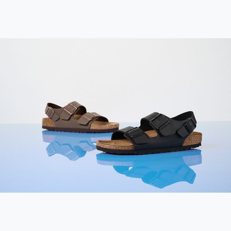 BIRKENSTOCK Milano BFBC Regular mocha sandals 3