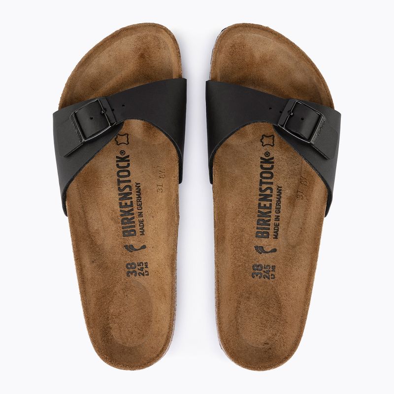 BIRKENSTOCK Madrid BF Narrow slides black 8