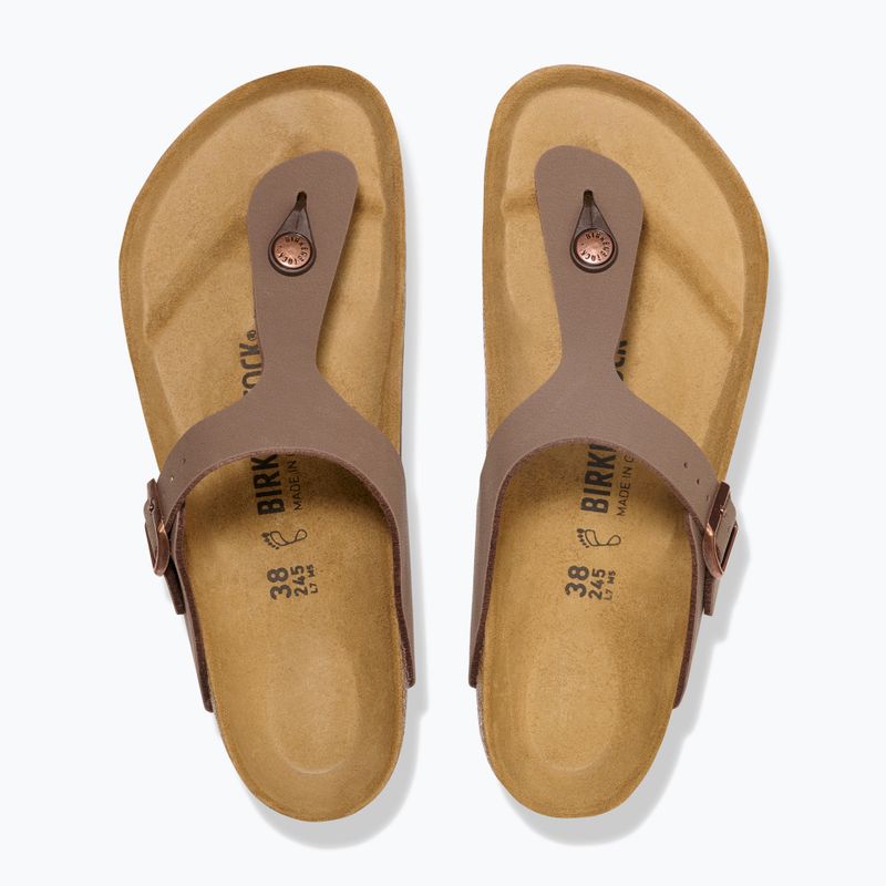 Flip-flops BIRKENSTOCK Gizeh Birkibuc mocca 3