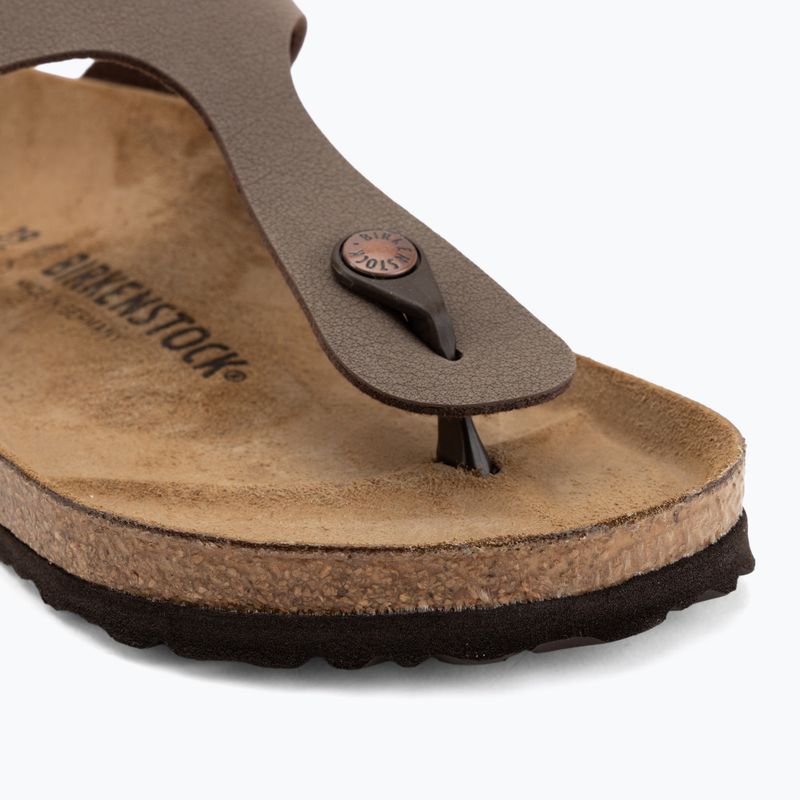 Flip-flops BIRKENSTOCK Gizeh Birkibuc mocca 7