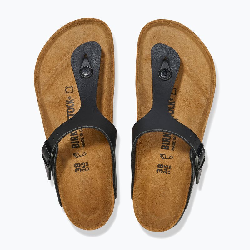 Slides BIRKENSTOCK Gizeh Birko-Flor black 3