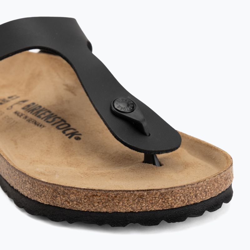 Slides BIRKENSTOCK Gizeh Birko-Flor black 7