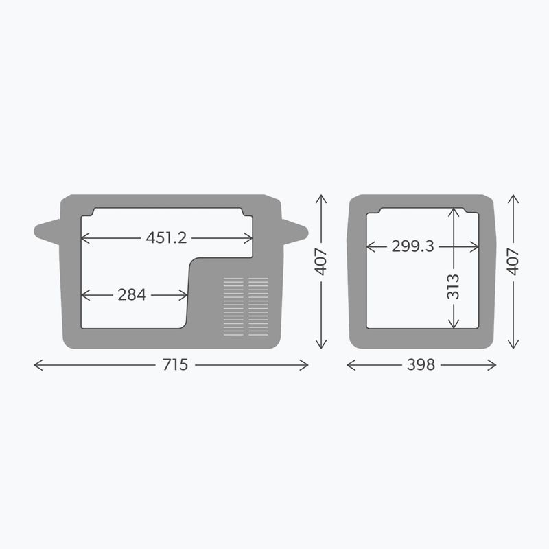 Tourist cooler Dometic CFF35 AC/DC EU Version 34 l black / grey 9