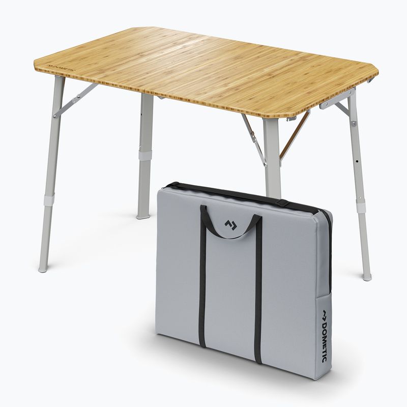 Dometic Compact Camp Table bamboo effect 5