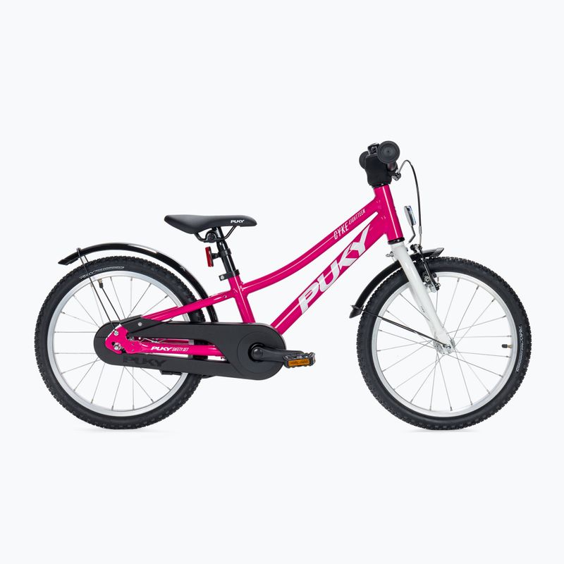 PUKY Cyke 18 children's bike pink and white 4404