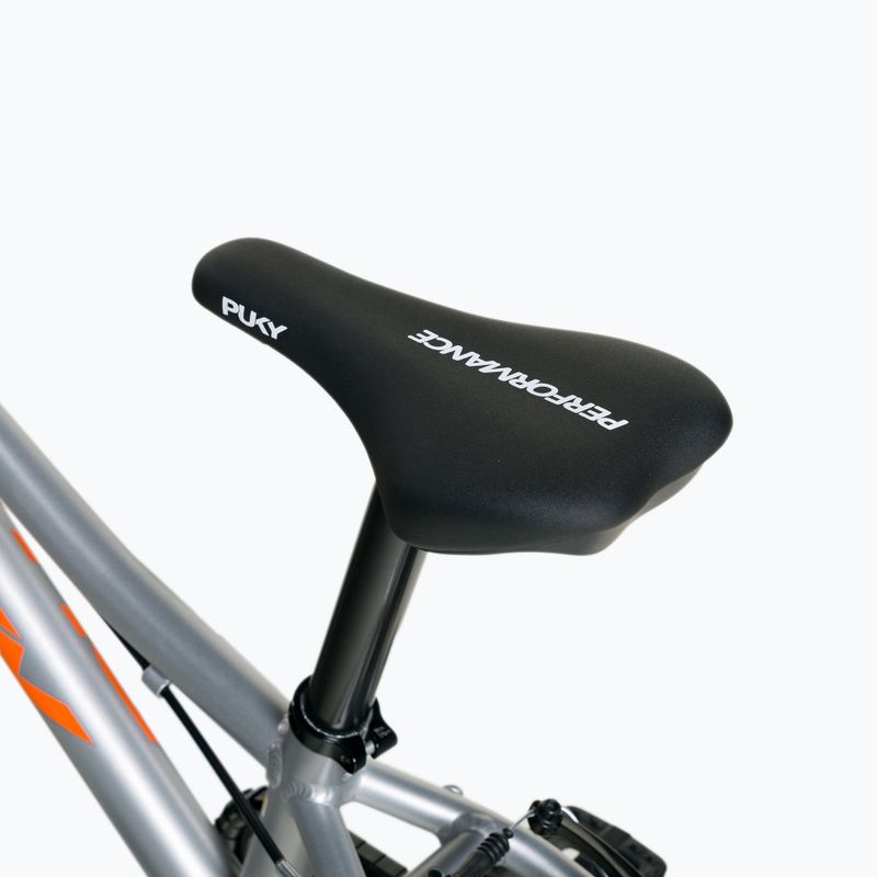 PUKY LS Pro 16 silver-orange bicycle 4420 7