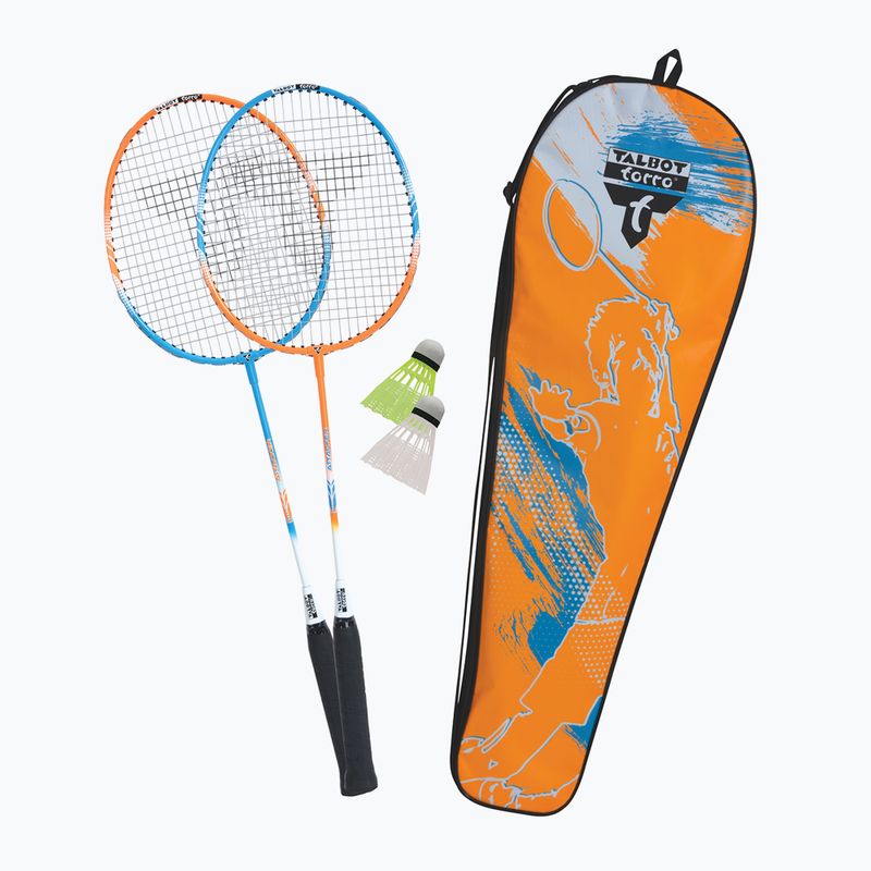Talbot-Torro 2 Attacker blue-orange badminton set 449411 8