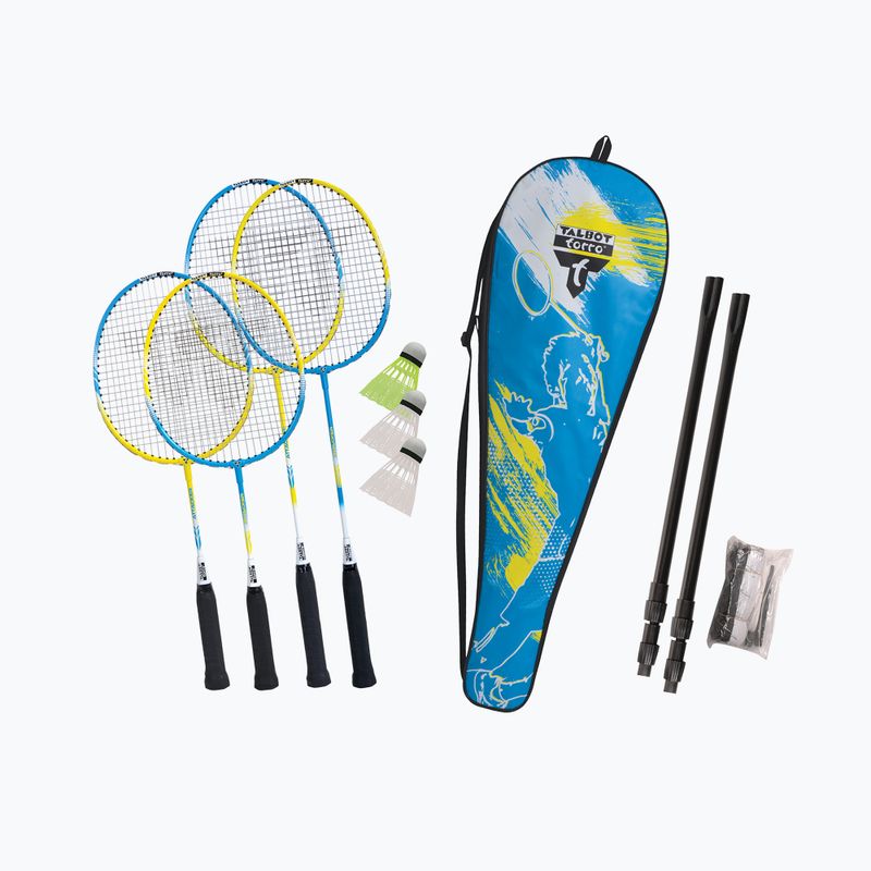 Talbot-Torro Family badminton set blue/yellow 449415 7