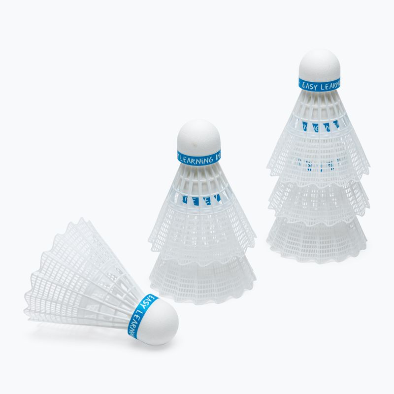 Talbot-Torro Eli badminton darts 6 pcs white. 2