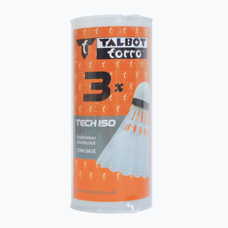 Talbot-Torro Tech 150 Synthetic badminton shuttlecocks 3 pcs. 479120 3