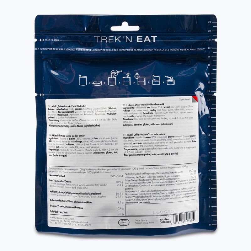 Trek'n Eat freeze-dried food Swiss-style muesli with milk powder 30101005 2