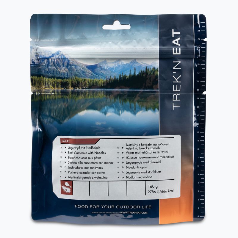 Trek'n Eat freeze-dried food Hunter dish with beef and pasta 30202003