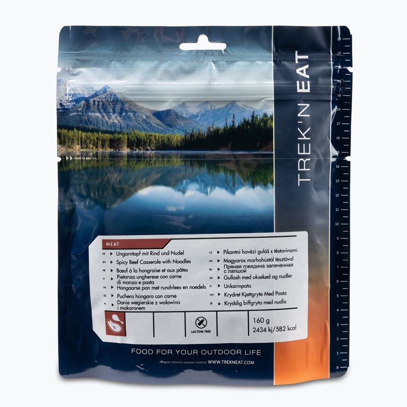 Freeze-dried food Trek'n Eat Hungarian dish with beef and pasta 30202004