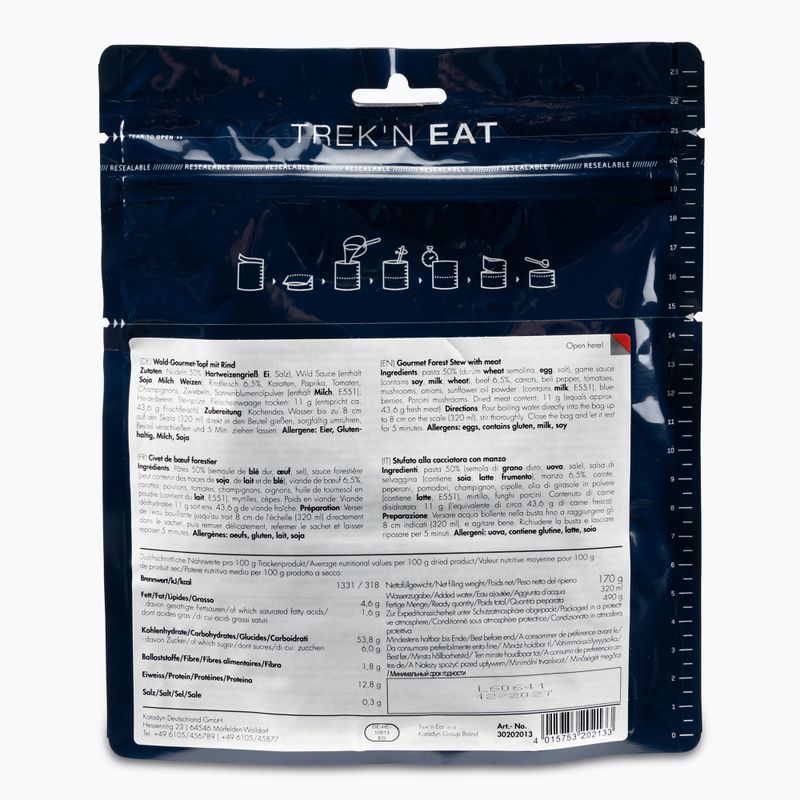 Freeze-dried food Trek'n Eat Forest Stew 30202013 2