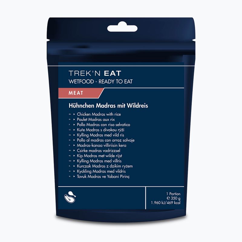 Freeze-dried food Trek'n Eat Chicken Madras with rice 350 g