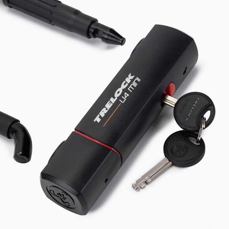 Bike U-Lock Trelock U 4 Mini 83 - 152 black TR-8005193 3