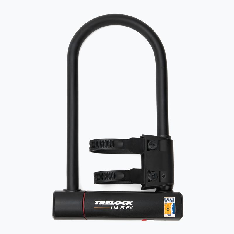 Trelock U4 Flex U-Lock bike lock black