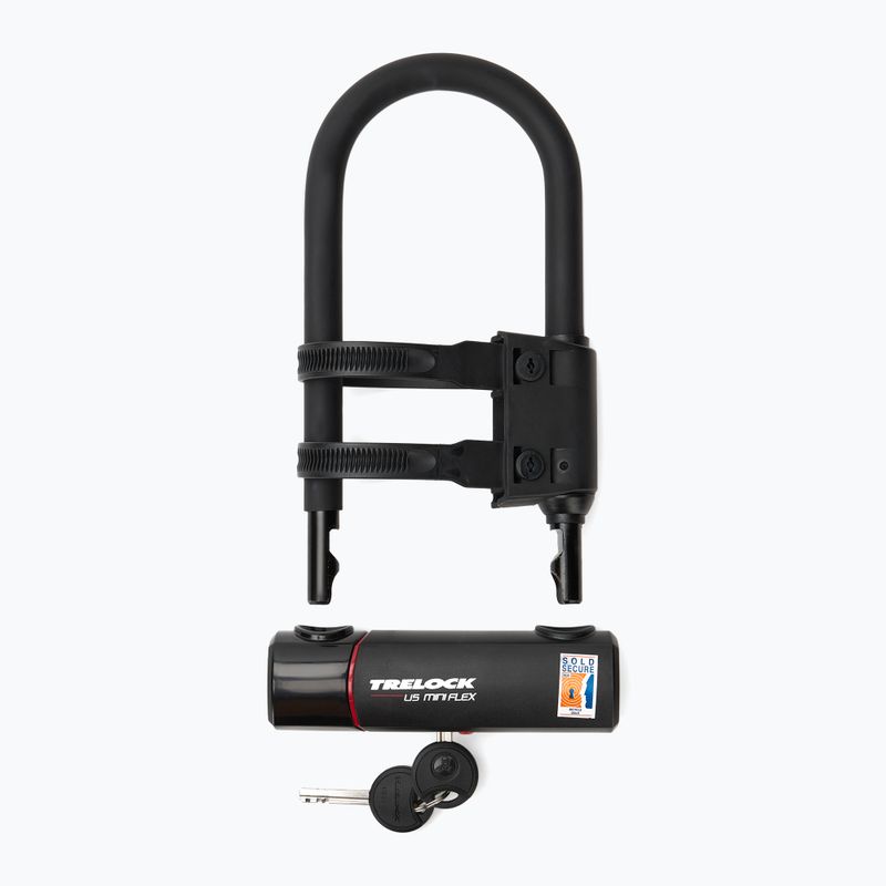 Trelock U5 Mini Flex U-Lock bike lock black 2