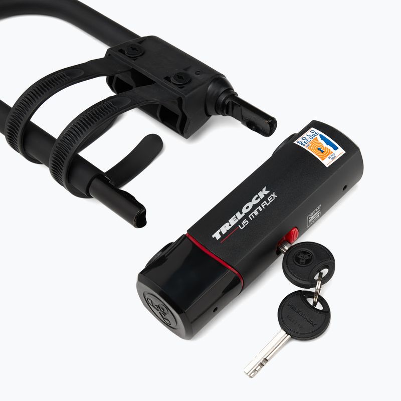 Trelock U5 Mini Flex U-Lock bike lock black 3
